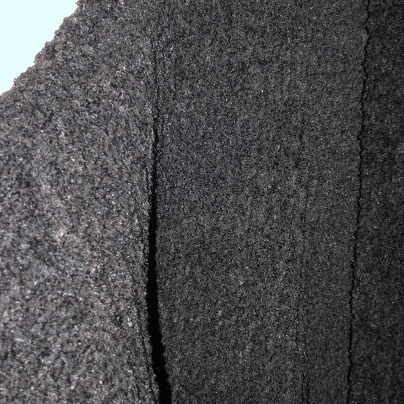 Express black fuzzy cardigan with deep pockets - Picture 4 of 5